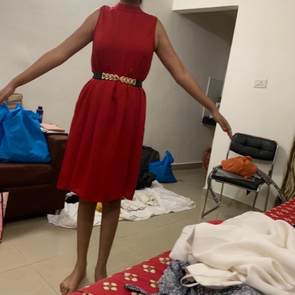 Vanheusen Red Dress - Picture 3 of 3
